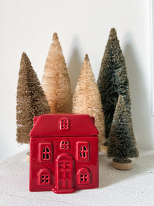 Christmas Red House Burner