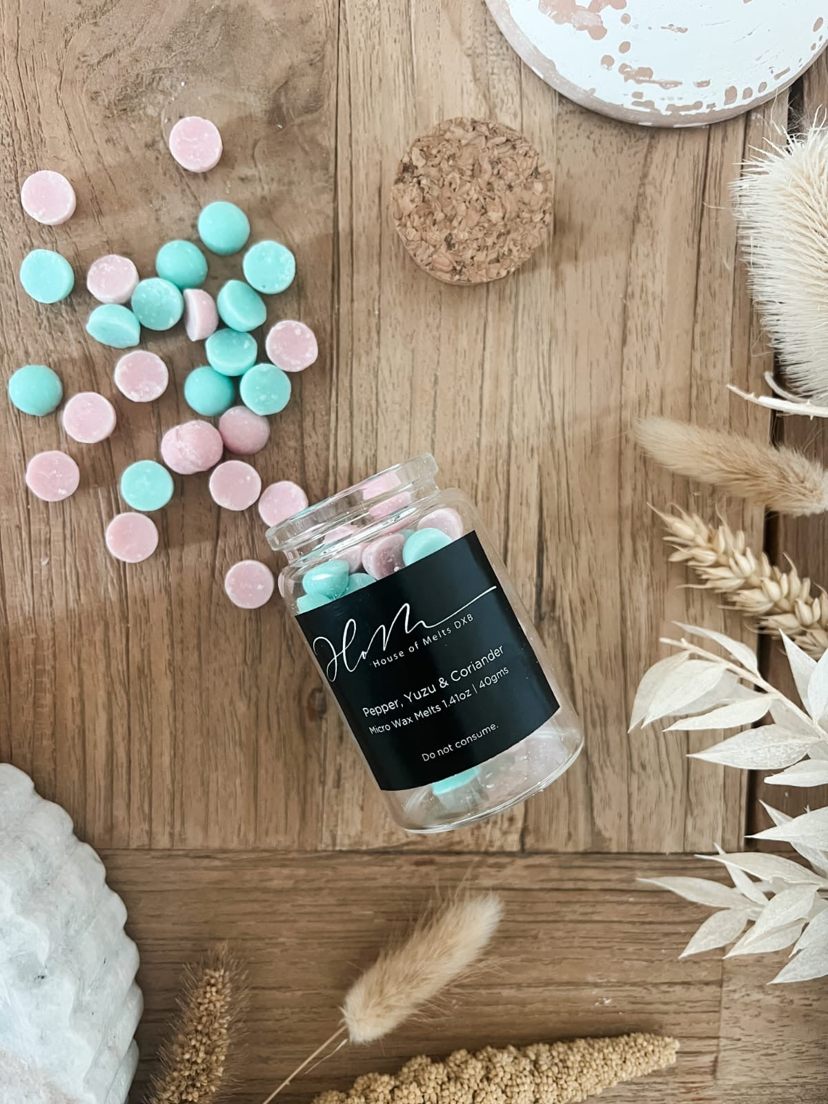 Pepper, Yuzu & Coriander micro wax melts