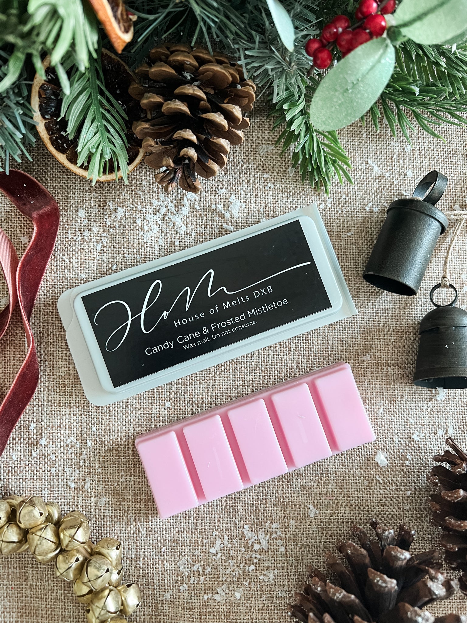 Candy Cane & Frosted Mistletoe