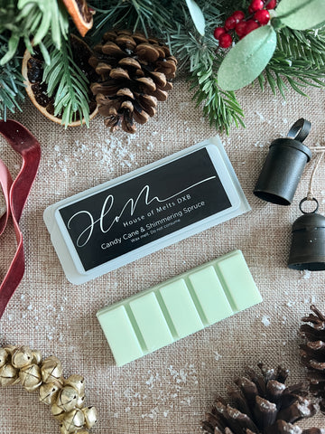 Candy Cane & Shimmering Spruce