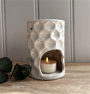 Natural Speckled Honeycomb Ceramic Burner