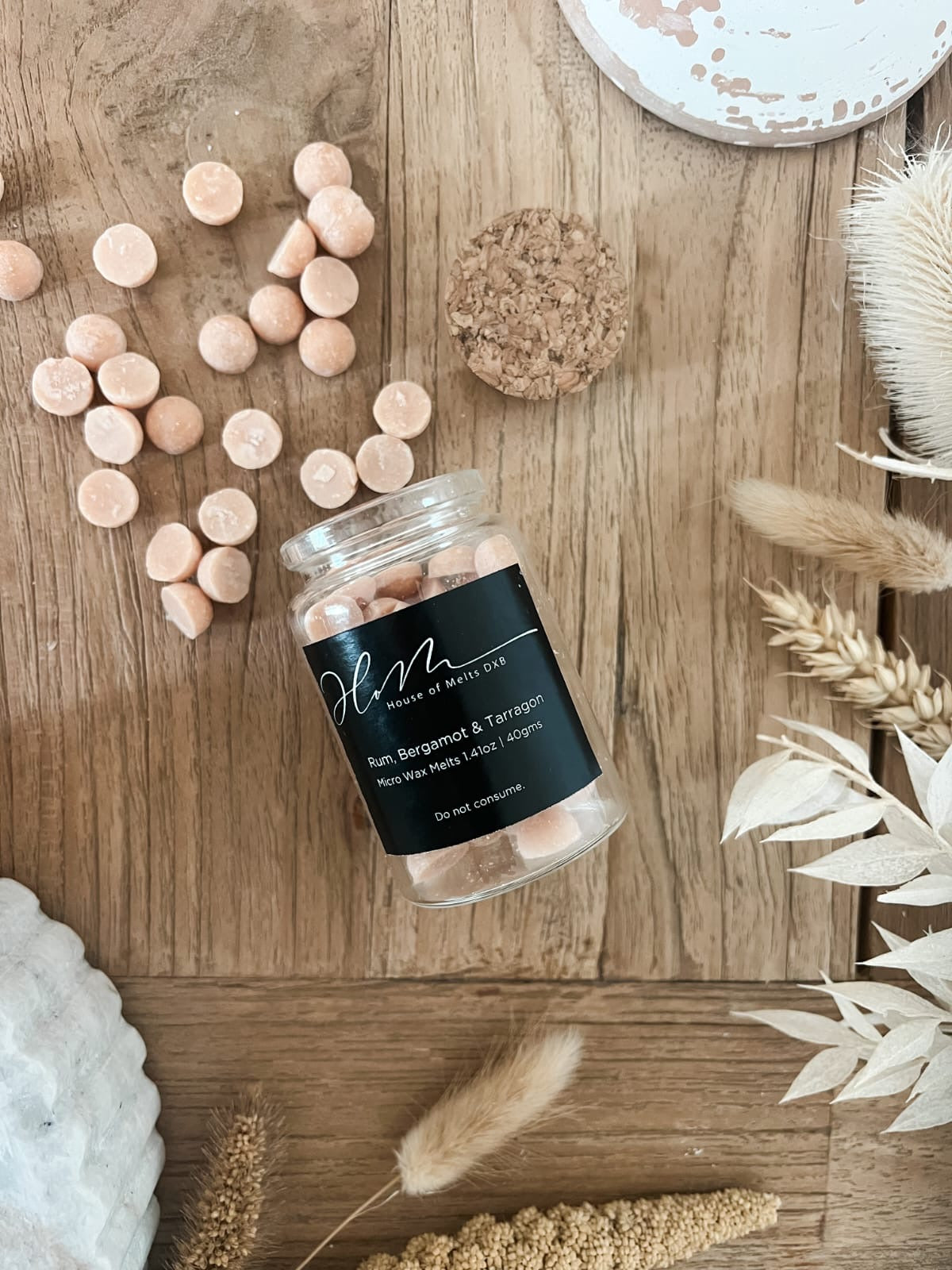 Rum, Bergamot & Tarragon micro wax melts