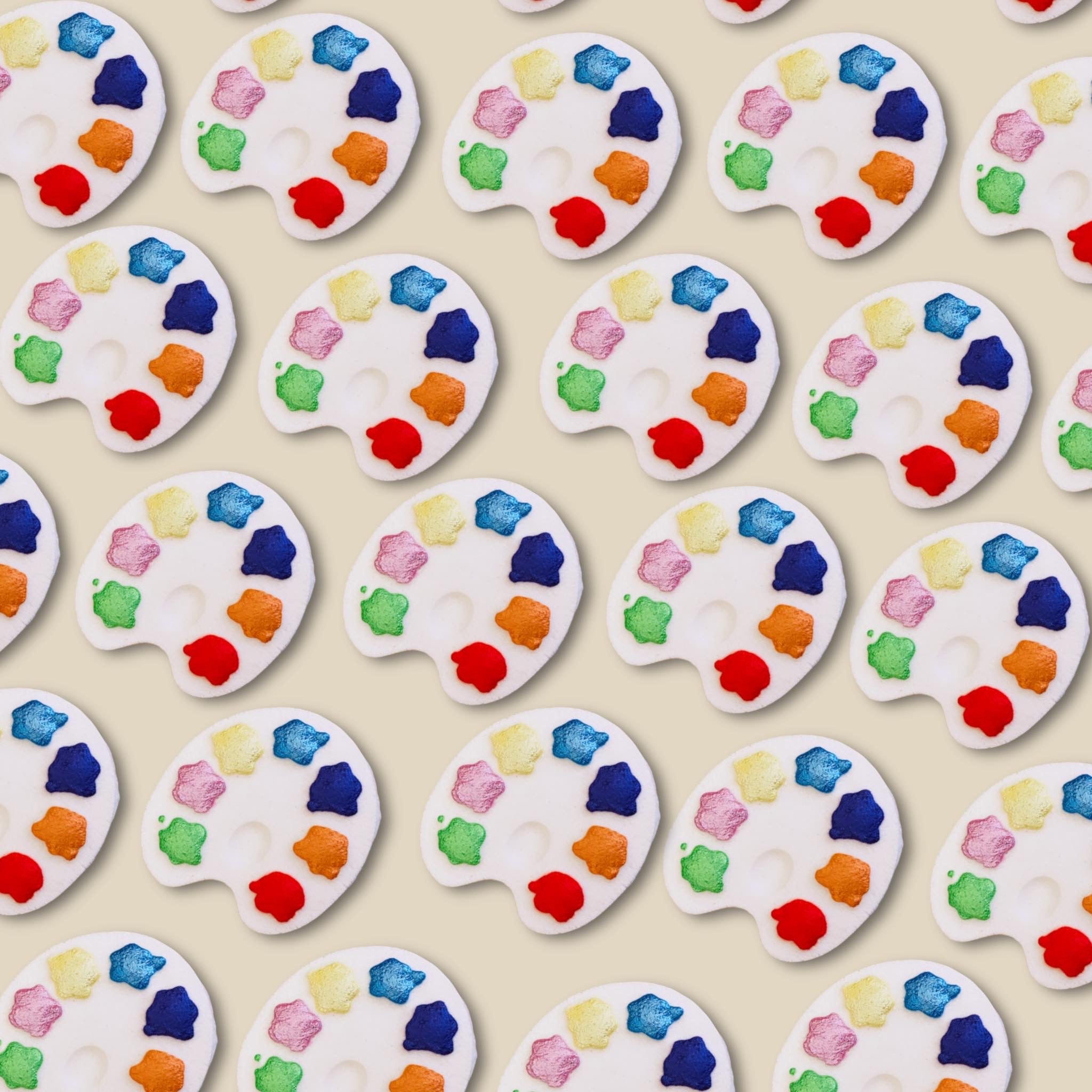Mini Paint Palette Bath Bomb