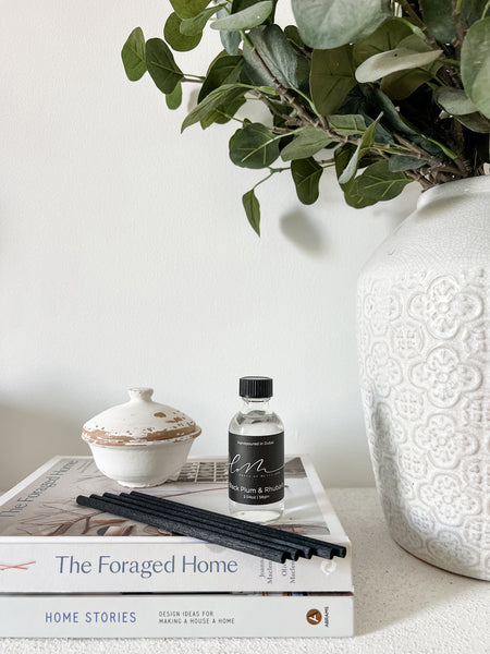 Black Plum & Rhubarb Reed Diffuser Refill