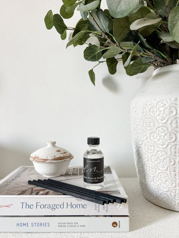 Black Plum & Rhubarb Reed Diffuser Refill
