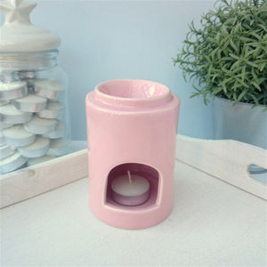 Pink Cylinder Ceramic Wax Melter
