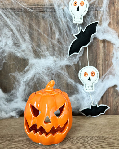 Halloween Orange Pumpkin Burner