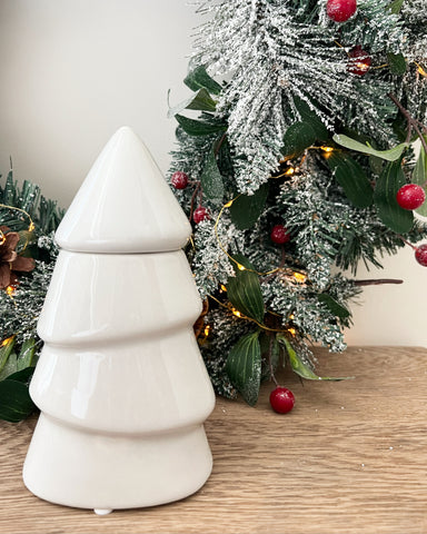 Grey Christmas Tree Burner